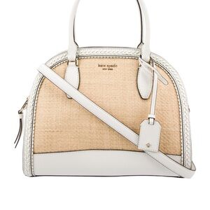 Kate Spade White and Tan Women's Bag